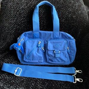 Kipling Defea Saxony Blue Handbag